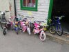 20" 16" and 14" bikes some with stabilisers for boys and girls